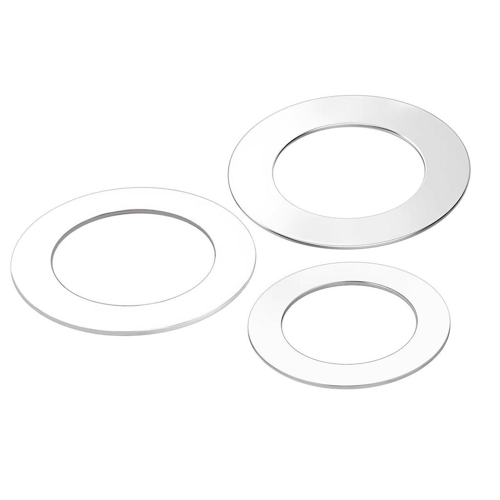304 Stainless Steel Ultra-Thin Flat Washer, Thickness: 0.1/0.2/0.3/0.4/0.5 Mm, Sizes M1-M8