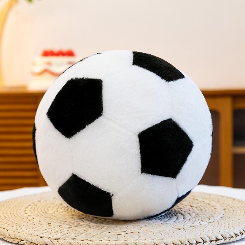 

Creative Plush Simulation Round Football Dolls Spherical Figurines Children s Throw Pillows Fabric Round Balls for Boys 12cm