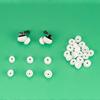 Upgrades Silicone Ear Tip Set for In Ear Headphones Fitting Ear Cover Set with Noise Reduction for Earbud Ear(a)