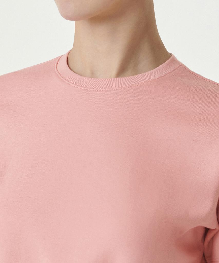 MUSINSA STANDARD WOMAN Women'S Basic Crew Neck T-Shirt [Blush Pink]