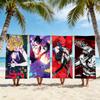 Chainsaw Man Reze ARC Towel Beach Towel Travel Lightweight Skin Friendly for Pool Beach Camping Cruise Summer