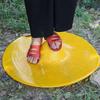 Rainproof Adult Conical Umbrella Hat - Ideal for Fishing and Sun Protection.