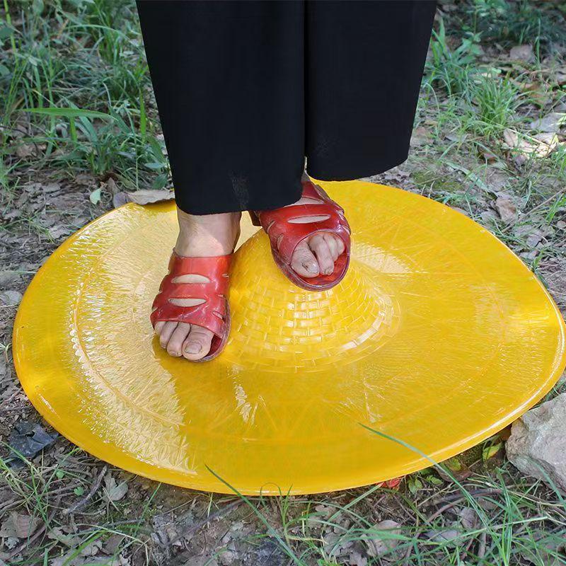 Rainproof Adult Conical Umbrella Hat - Ideal for Fishing and Sun Protection.