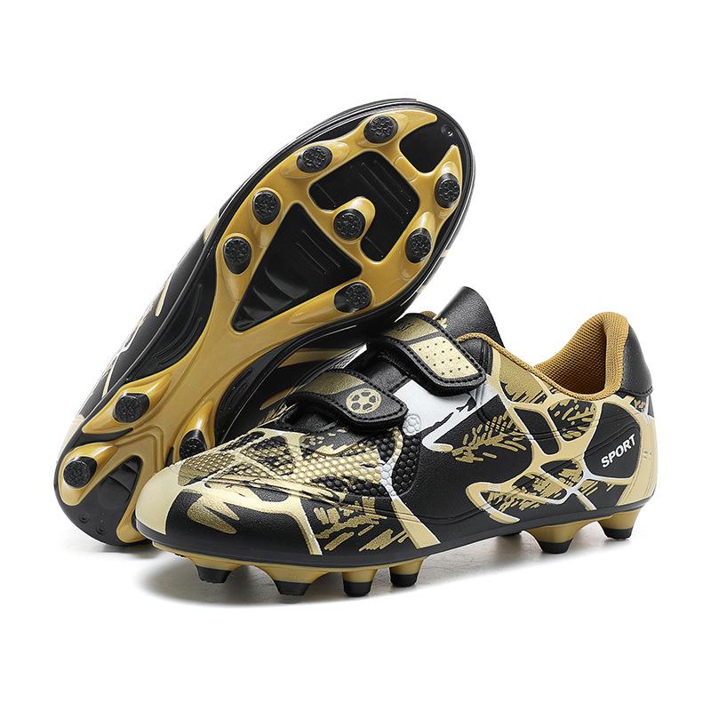 Kids' Studded Velcro Football Shoes for School and Outdoor Training