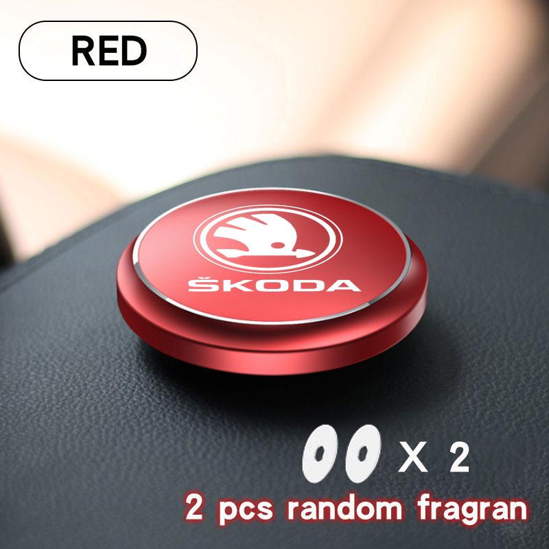OBDI6 Car Air Freshener Diverge Perfume Air Outlet Aromatherapy For Skoda octavia 3 2 superb 3 kodiaq Fabia Kamiq Karoq Accessories