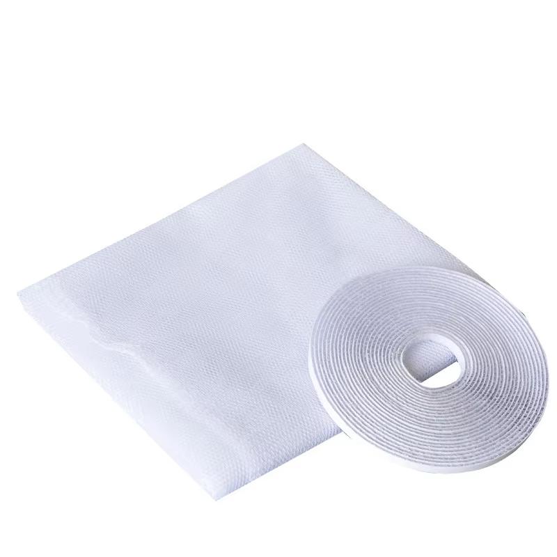 Moustiquaire autocollante d'intérieur à monter soi-même, anti-insectes, moustiquaire pour fenêtre, protection en maille, textile d'intérieur, lit, jardin