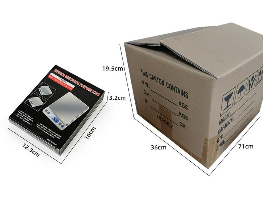 High Precision Household Kitchen Gram Scale - Electronic Baking Measurement Tool