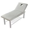 Professional Massage Bed Sheet with Hole, Breathable Spa Bed Cover for Beauty Salon Elastic Fitted Bed Cover for Physiotherapy