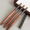 Gradient Nail Art Brush Sandalwood Nail Ombre Pen Diy Uv Gel Brushes Painting Drawing Flowers Nails Brush Manicure Tools