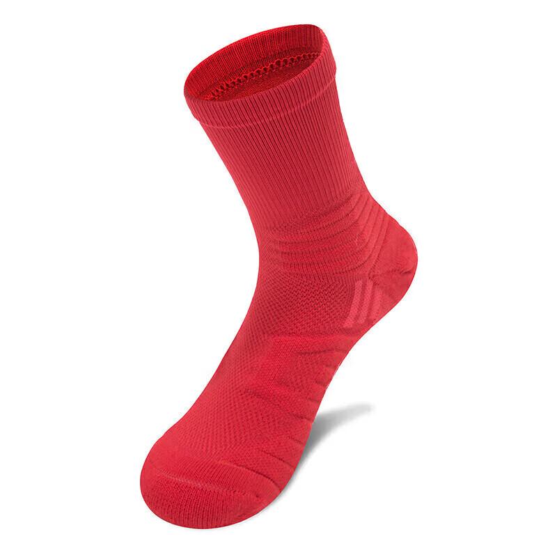 TFO 5th Generation Outdoor Socks Durable Shock-Absorbing Hiking Mountaineering Sports Running Socks 2902441 Men's Red