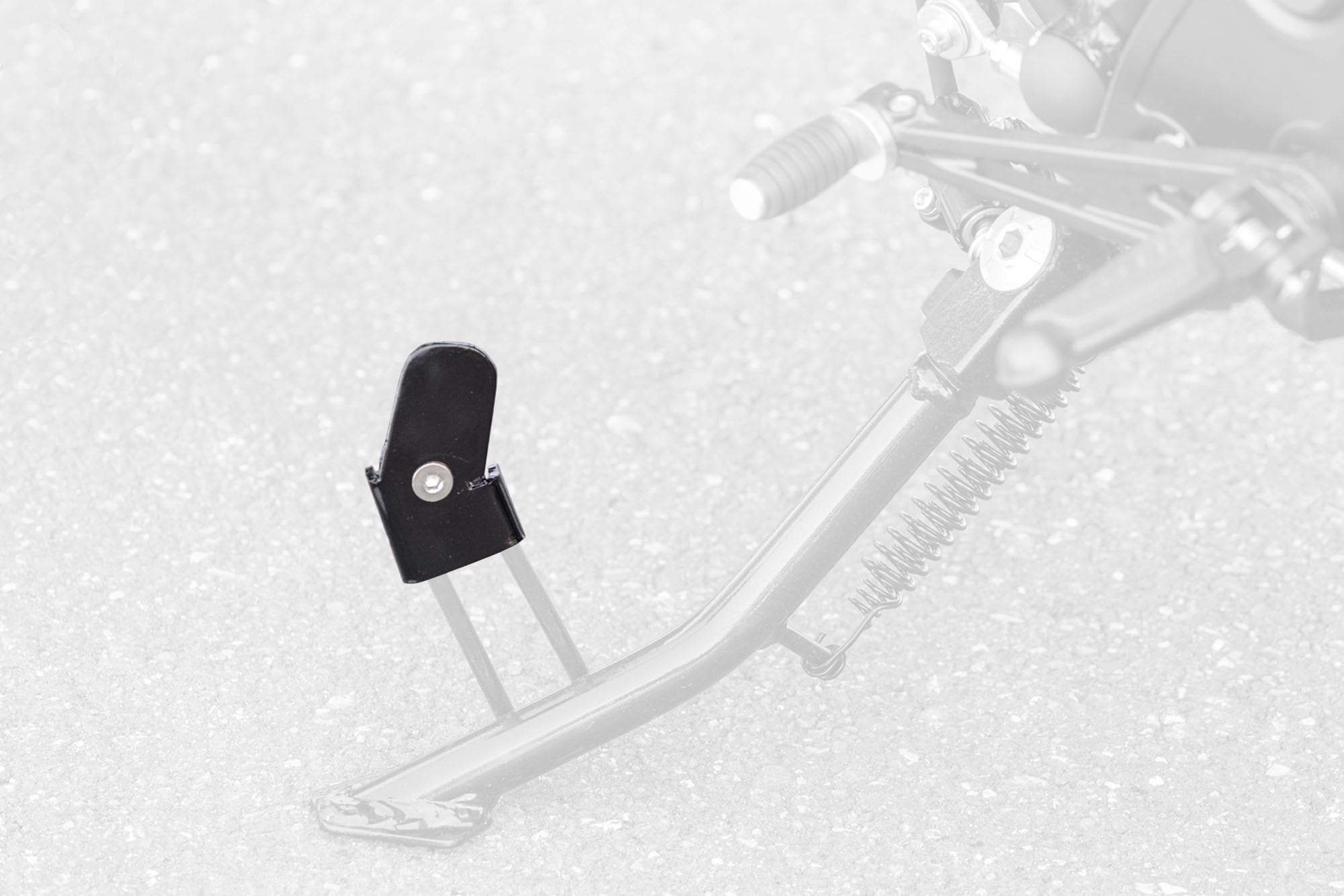 

Kijima Motorcycle Parts Side Stand Extension, Steel, Black Finish, for X350 ( 23-/8BL-X30), HD-03134