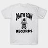 Asian Size Cotton Unisex Tshirt Print T-shirt Death Row Records T-Shirt T-shirt No-Cut Print Regular Fit
