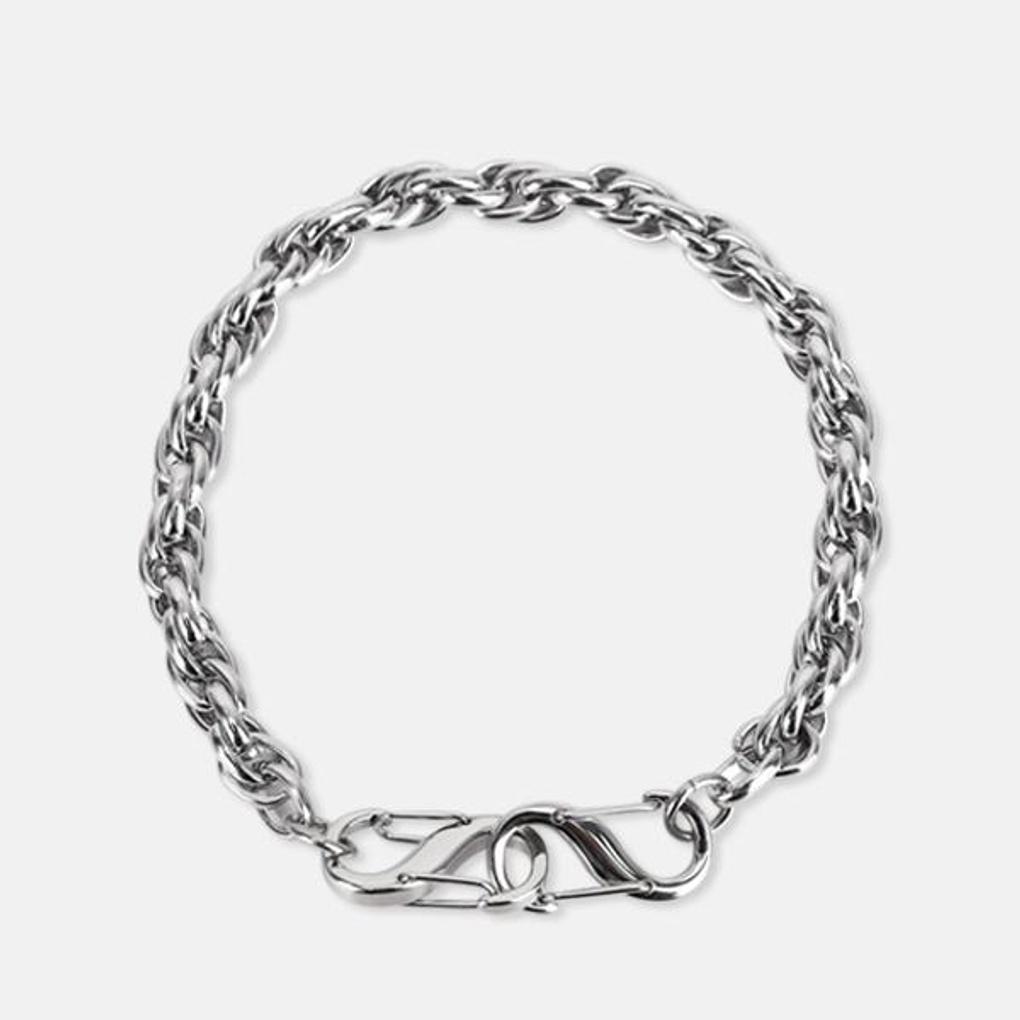 Unisex Chain Bracelet Surgical Steel Couple Bracelet 381ZIDA