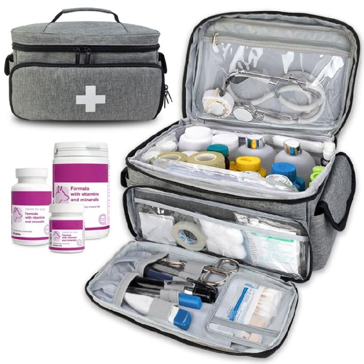 Empty First Aid Kits Bag Emergency Bag Large Capacity Home/Car Medicine Package