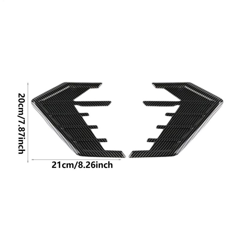 Universal Car Shark Gills Side Air Outlet Vent Decoration Sticker Trim Cover Decal Exterior Styling Accessories 2Pcs/Set