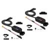 Waterproof Motorcycle USB Charger SAE Quick Disconnector Charger Port Adapter Kit with Mounting Bracket for Phone