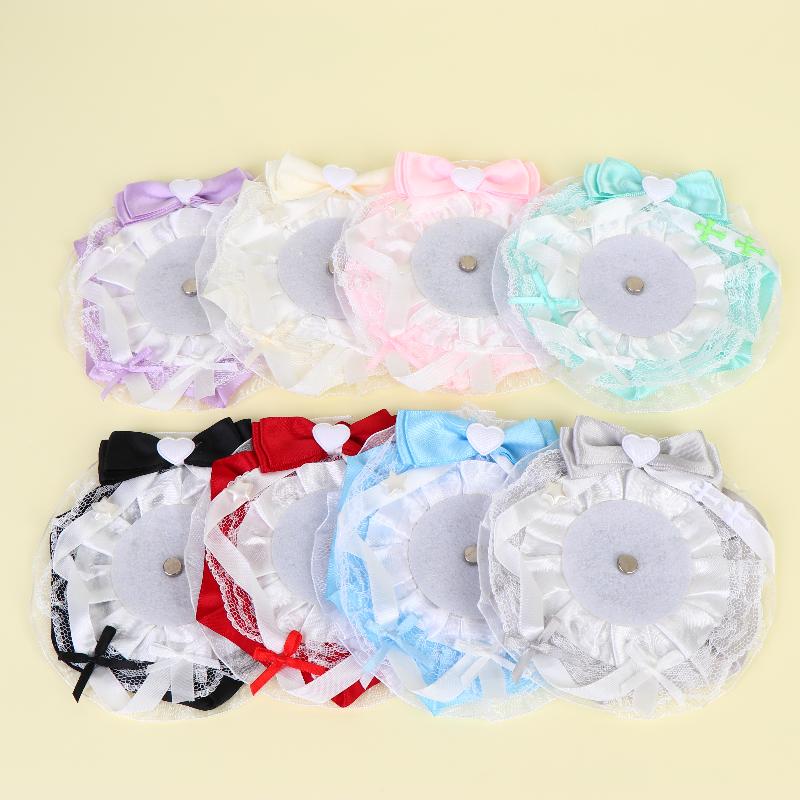 Süßer Lolita-Abzeichen-Displayhalter für Ita-Tasche Anime Handgemachtes Abzeichen Rosette Zubehör Dekoration