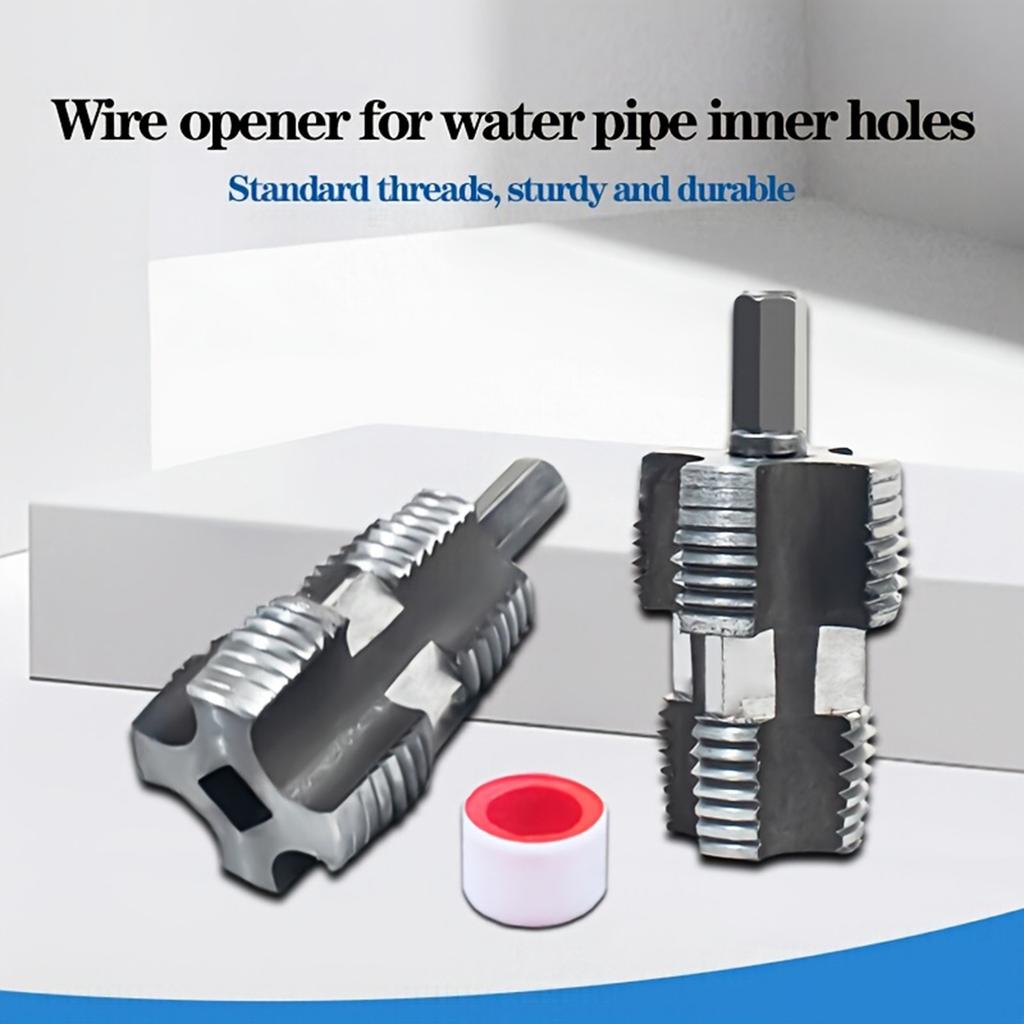 PVC Pipe Threader Tool Powerful Electric Drill Modified Water Pipe Threader Suitable for Improving Thread Processing