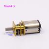 Mini N20 Gear Motor DC 3V-12V Slow Speed Full Metal Gearbox Gear Reducer Electric Engine Large Torque DIY Toy Robot