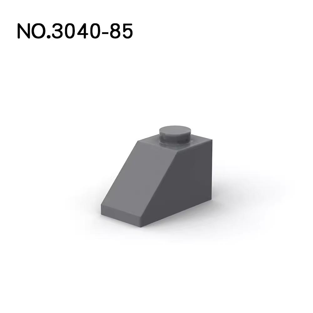 20Pcs   MOC Parts 3040 Slope 45° 2 X 1 Compatible Bricks DIY Assmble Building Blocks Particle Kid Puzzle Brain Toy Gift