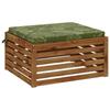 1 piece seat cushion SOEST 100percent  polyester leaf design