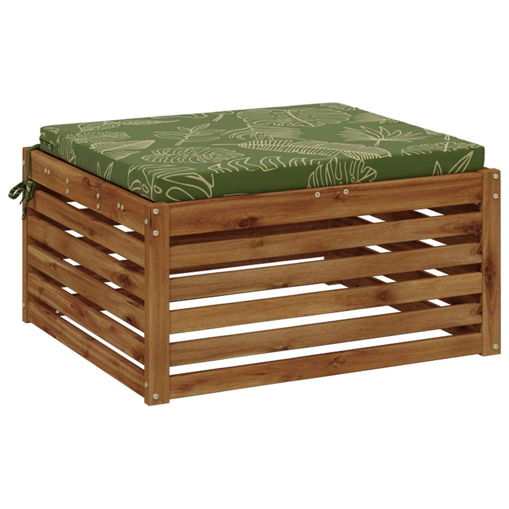 1 piece seat cushion SOEST 100percent  polyester leaf design