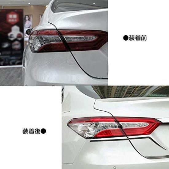 FUKUARE Camry 10th Generation XV70 Series Taillight Rear Garnish (Chrome Finish)