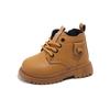 Kids Martin Boots Spring Autumn Non Slip Leather Shoes For Boys And Girls Toddler Single Boots