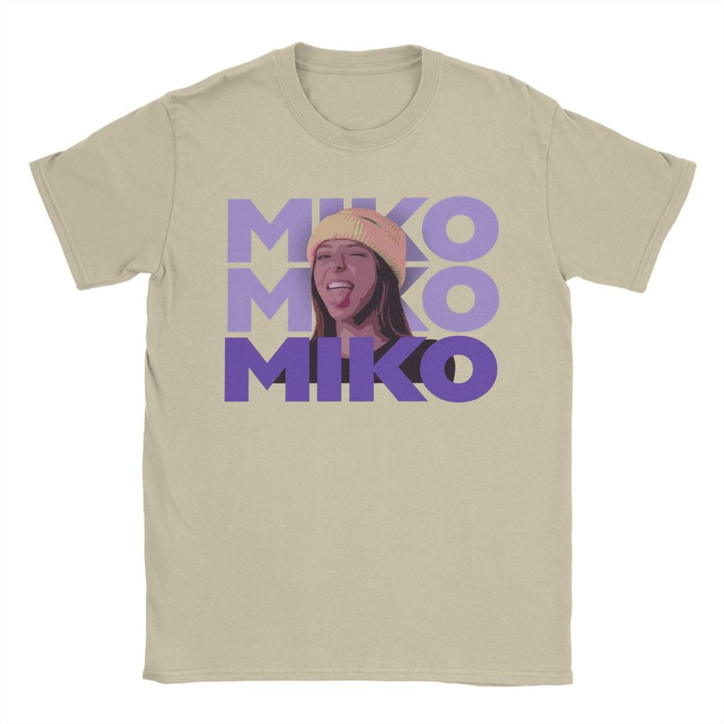 Singer Young Miko Rapper T Shirt for Men 100 Cotton Vintage TShirt Round Collar Tees Short Sleeve Tops Summer