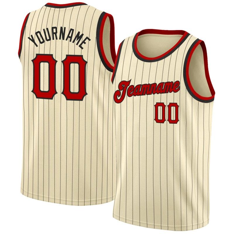 Canottiere Personalizzate con Nome e Numeri Uomo Strisce Colorate Maglie da Basket Estive Sportive Girocollo