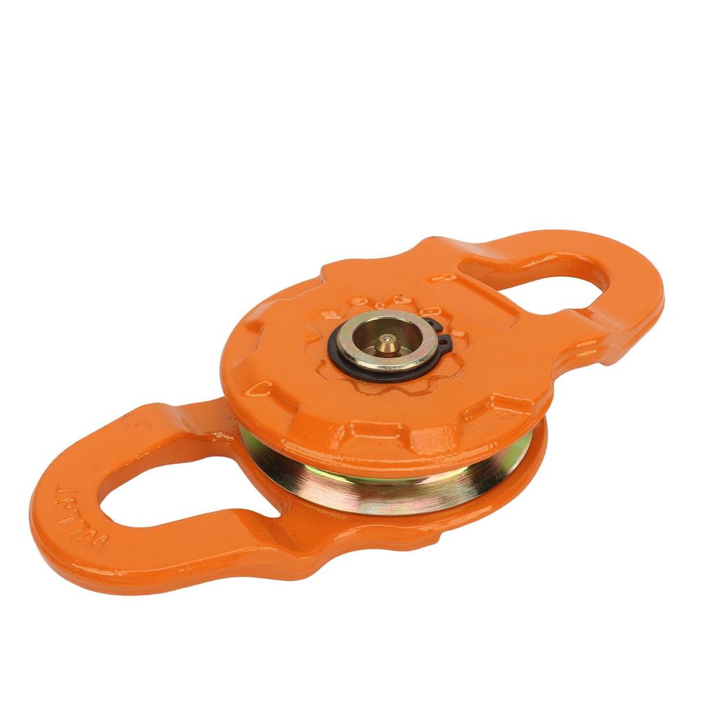 snatch block, 25000 lb breaking strength winch snatch block tow pulley block, 12500 lb