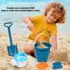 Children'S Beach Toy Set, Atv, Sand Digging And Water Toy, Beach Bucket, Hourglass, Shovel, Beach Sand Play Tool Random Colors