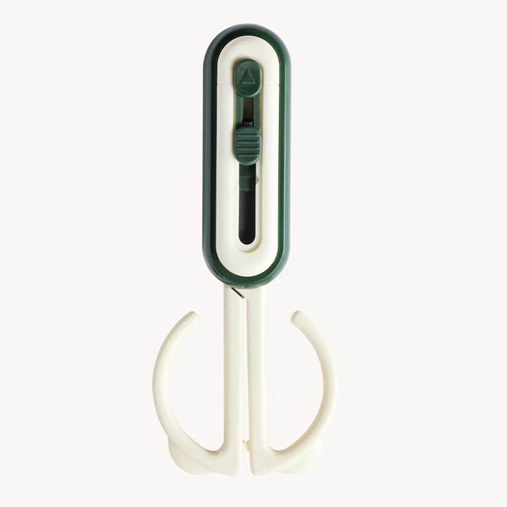 

Magnetic 2-in-1 Scissors & Box Opener Multi-Function Household Cutter one size зелёный