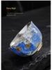 Sterling Silver & Ceramic Gilded Teacup - Kung Fu Style Master Tasting Cup Business Gift
