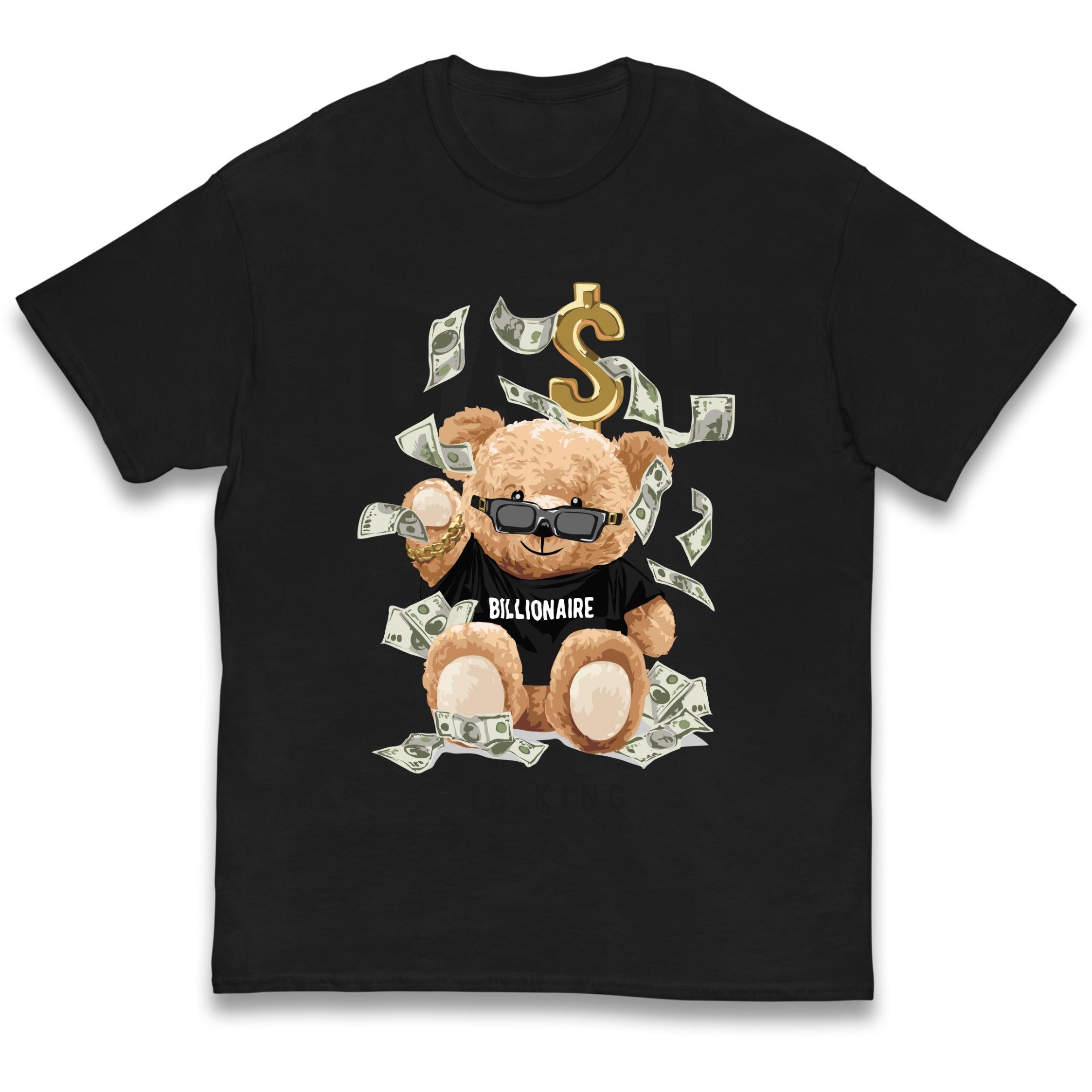 

Teddy Bear Billionaire Streetwear Kids T-Shirt 100