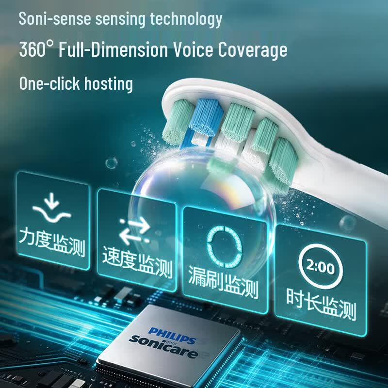 Philips Smart Voice AI Electric Toothbrush CN Plug (adapter Included)