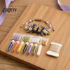 Portable Arts Crafts for Adults DIY Beaded Bracelet Making Kit, 3D Hummingbird Butterfly Fox Relaxing Hobbies Stress Relief Craft Beginner-Friendly