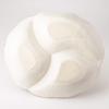 Mino Ware Partitioned Bowl, Large Appetizer Plate, White Karatsu Style, K80015