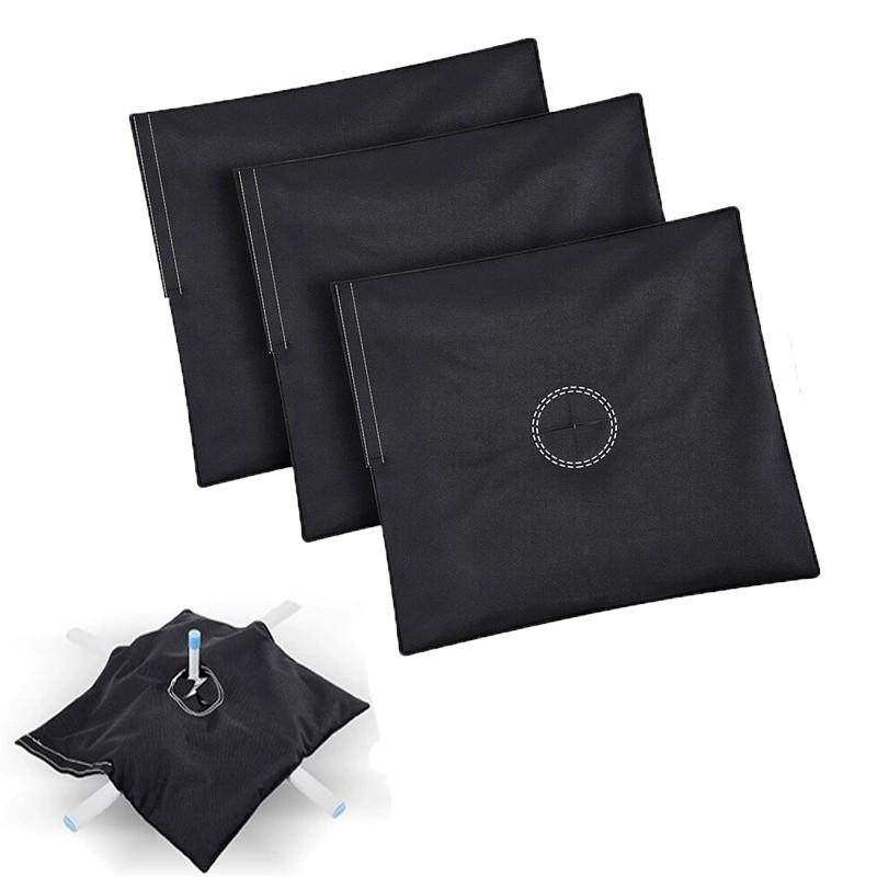 3 Pcs Flags Sand Bag Sandbag Weight for Swooper Feather Flag Base X-Base Flag Weight for Indoor or Outdoor Business