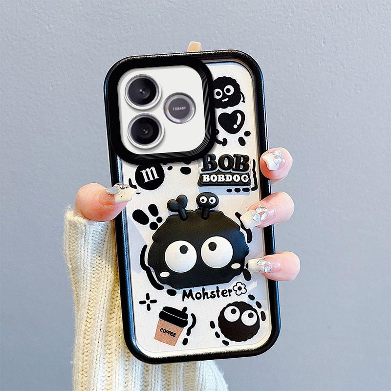 KEYSION Shockproof Case for HONOR X5c Plus with Lanyard Soft Silicone Cute 3D Cartoon Doll Phone Cover for Huawei Honor X5c