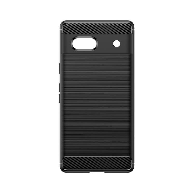 For Cover Google Pixel 7A Case For Google Pixel 7A Bumper Anti-knock Silicone Carbon Fiber Back Case For Google Pixel 7A 7 Pro