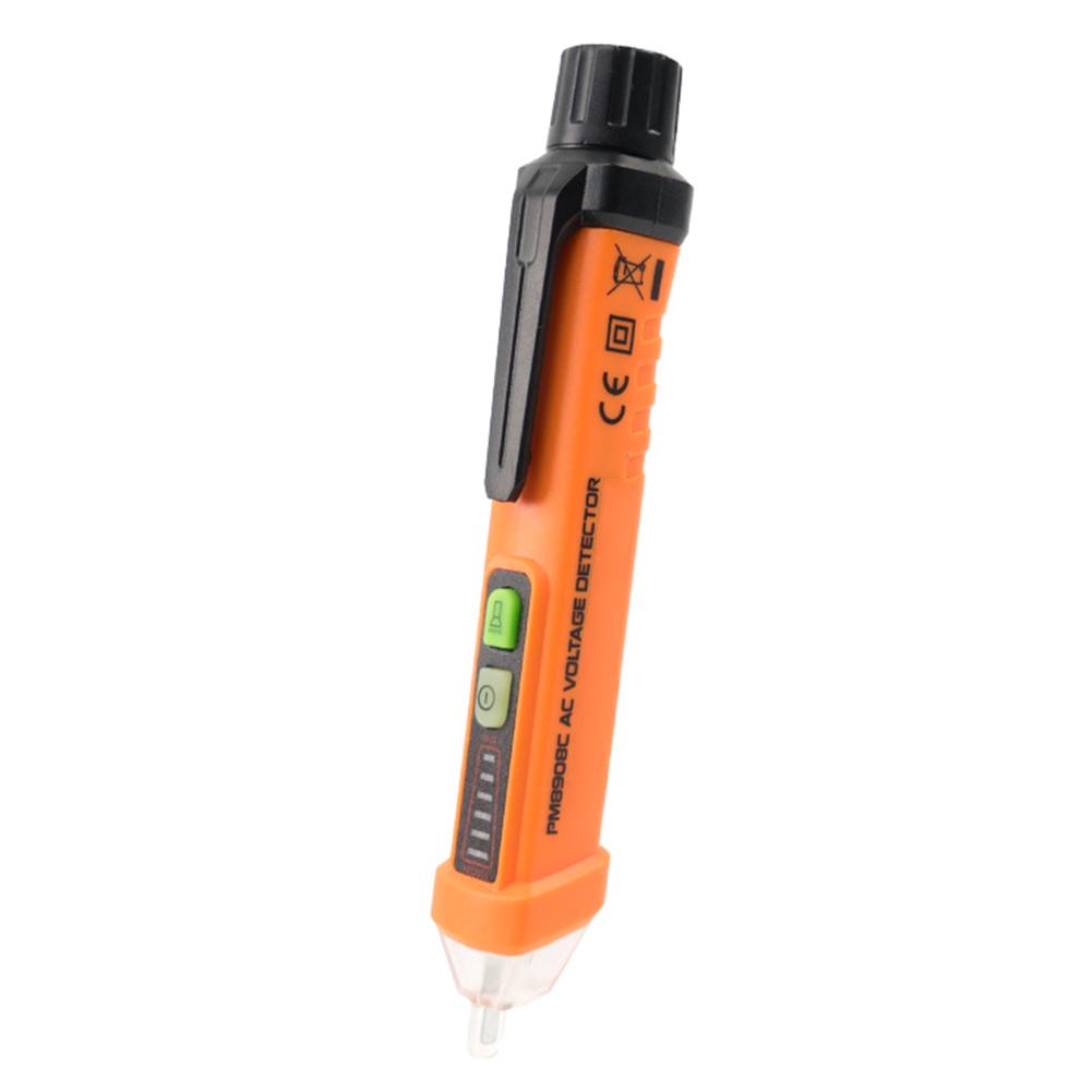 1 Stück PM8908C Spannungsprüfer AC 12V-1000V Detektoren Berührungsloser Spannungsprüfstift Spannungsdetektoren Induktionsstift Erkennungspunkt