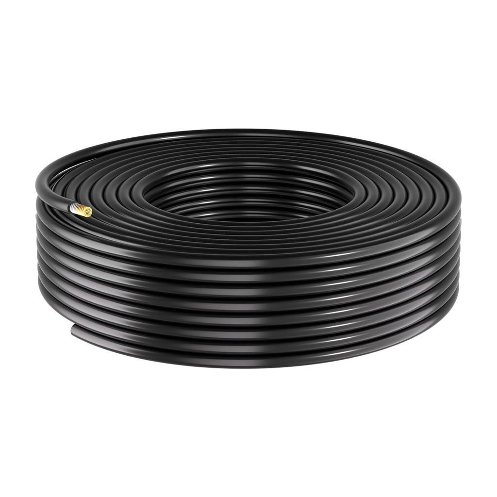 Solarkabel, 15,24 m Schwarz + Rot Kit, 10 AWG (6 mm²) Solarpanel-Verlängerungskabel, PV-Verzinnter Kupferdraht, für Außenbereich Haus Off-Grid Photovoltaik