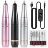 35000RPM Electric Nail File Professional USB Portable Nail Drill Pen Low Noise Adjustable Speed&Direction Nail Drill Pen