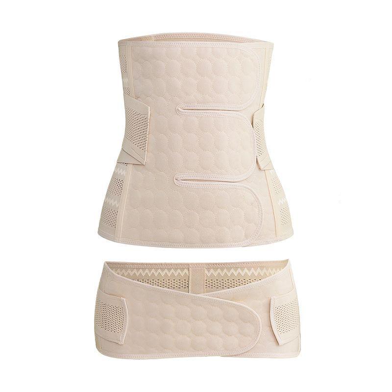 Postpartum Abdominal Belt Three Patch Two-piece Set Waist and Crotch Belt Body Shaping Belt Set