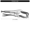 Locking Pliers Industry Vise High Torque Fixed Clamping Tool Long Nose Locking Curved Jaw C Camp Locking Pliers