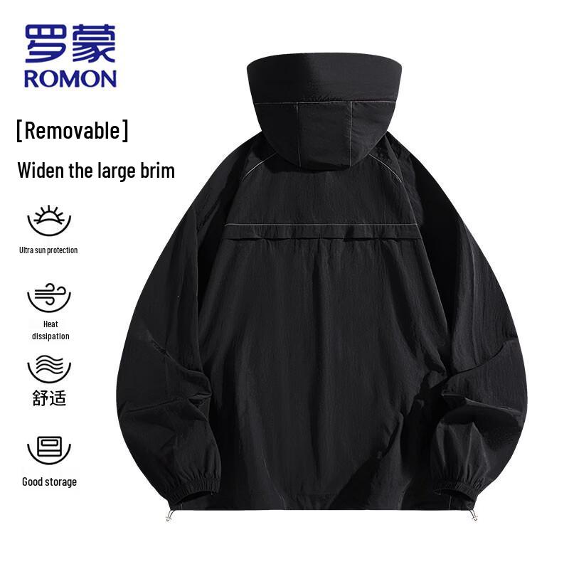 ROMON Men's Summer Ice-Feel UV Protection Jacket