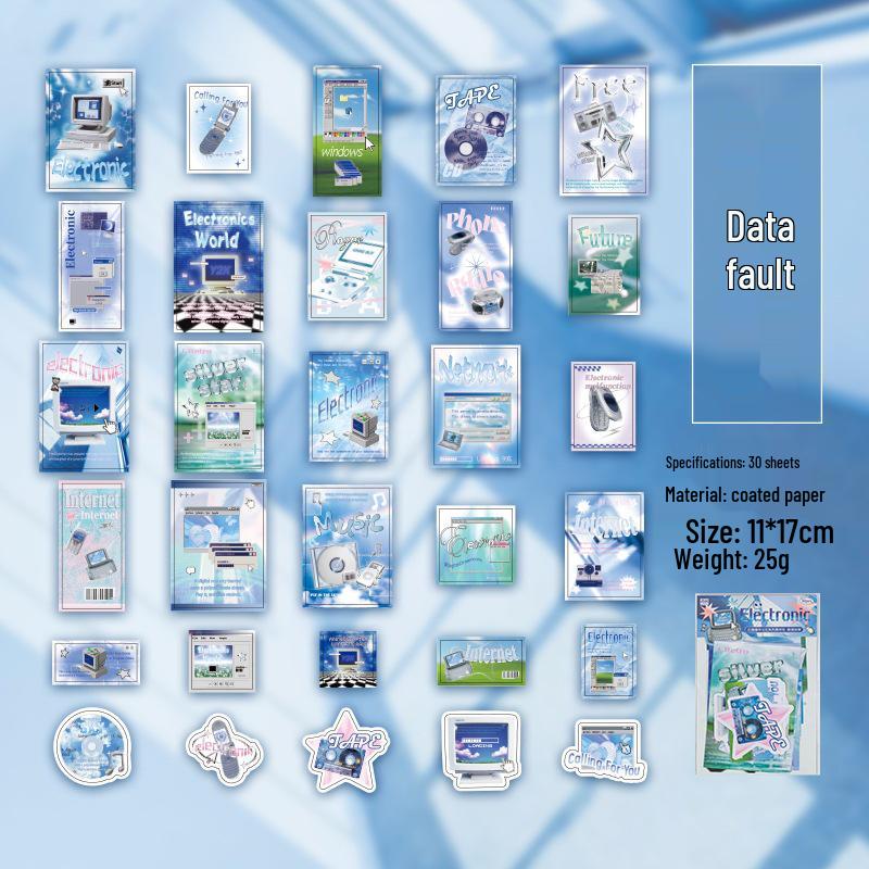Yuxian Dream Core DIY Student Diary Decoration Kit