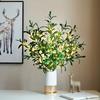 1/3/5PCS Artificial Olive Branch LED Lights,DIY Cafe, Home, Office, Restaurant,Counter Night Light,Battery Powered Strip Light