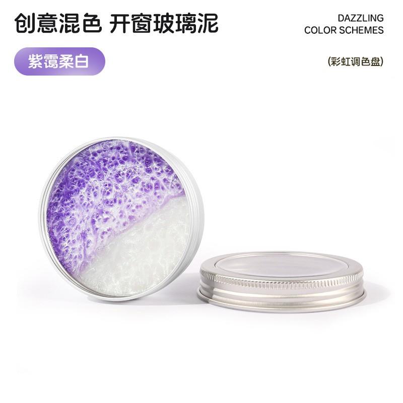 Crystal Soil Slime Squishy Fidget Gift Squishy Sensory Anti Stress Slime Ornament Stress Ball Crystal Soil Squishy Slime